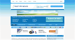 Desktop Screenshot of fastprnews.com